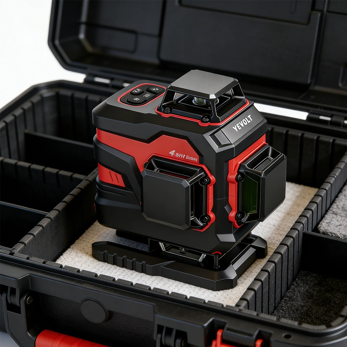 YEVOLT 16 Lines Self-Leveling Laser Level, Slash Mode, 3000mAh Lithium Battery, Professional Leveler for Builders Handymen Use
YEVOLT 16 Lines Self-Leveling Laser Level, Slash Mode, 3000mAh Lithium Battery, Professional Leveler for Builders Handymen Use