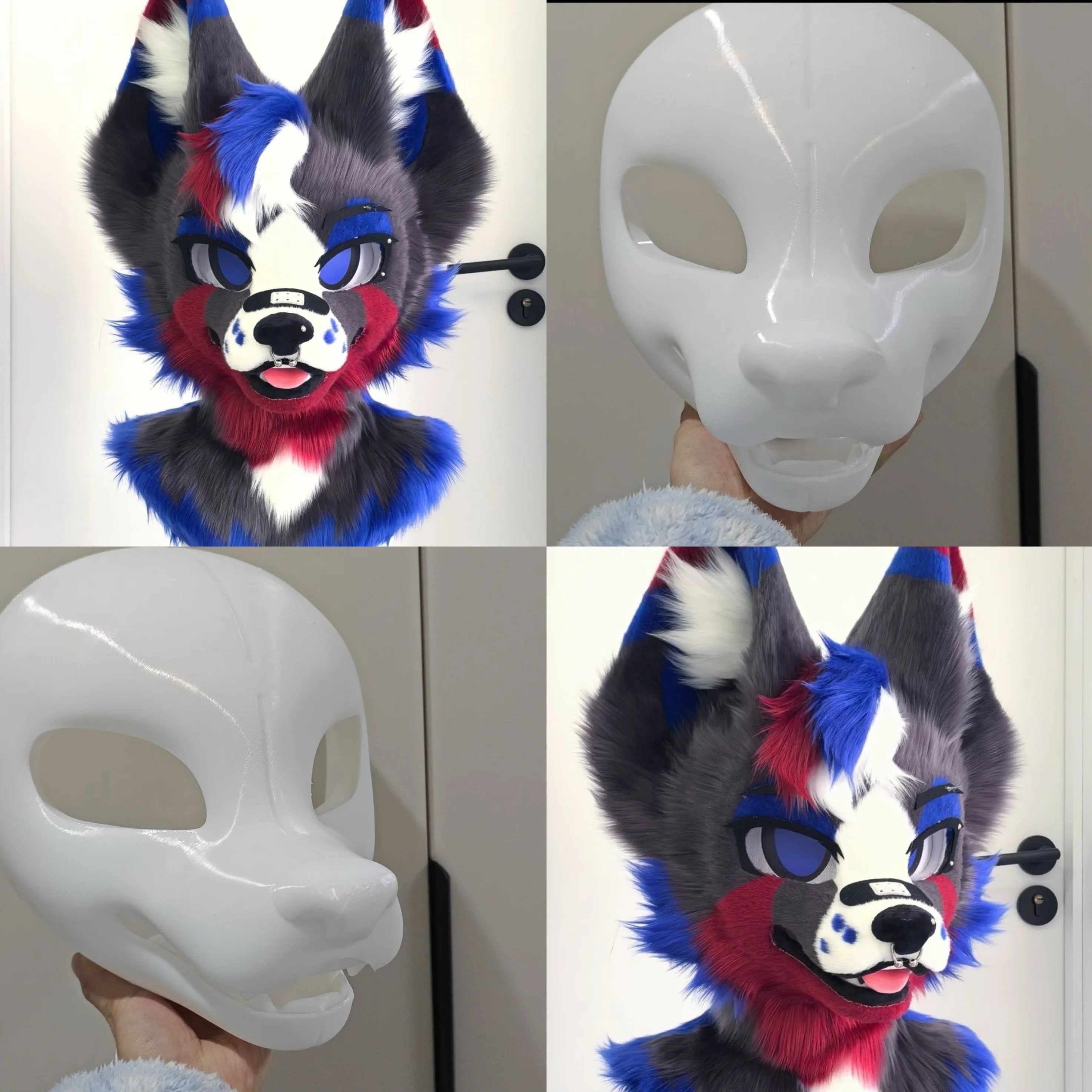 American Style Canine Fox Head Base Mask Skull 3D Printing Beast Outfit Mixed Series American Skull Suitable for Both Men Women
American Style Canine Fox Head Base Mask Skull 3D Printing Beast Outfit Mixed Series American Skull Suitable for Both Men Women