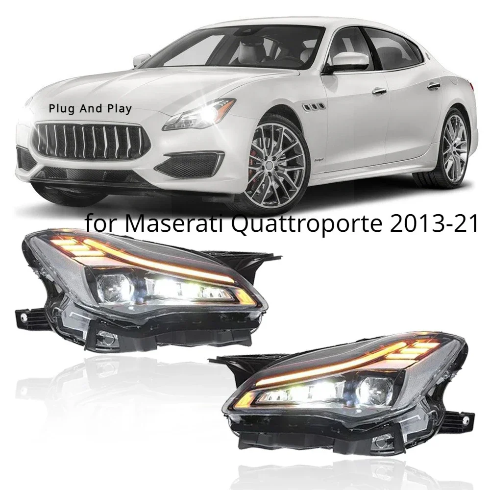 2 шт. автомобильные лампы, светодиодные фары для Maserati Quattroporte 2013-17, обновленные новые полностью светодиодные передние фары в сборе, фары Plug and Play
2 шт. автомобильные лампы, светодиодные фары для Maserati Quattroporte 2013-17, обновленные новые полностью светодиодные передние фары в сборе, фары Plug and Play