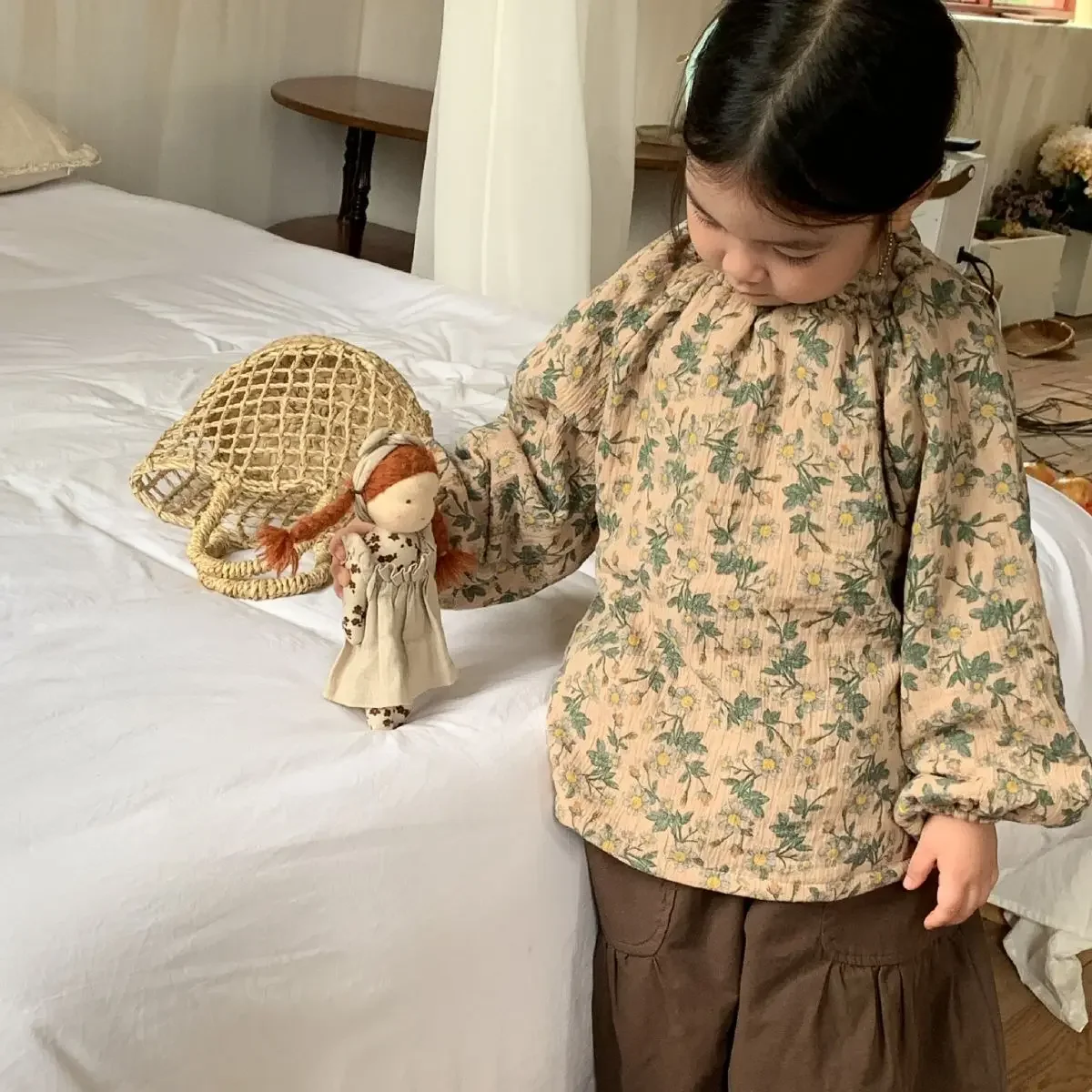 Winter Baby Girl's Warm Blouse Floral Print Vintage Kids Cotton Thick Shirts Children's Long Sleeve Tops Toddler Tee Clothes
Winter Baby Girl's Warm Blouse Floral Print Vintage Kids Cotton Thick Shirts Children's Long Sleeve Tops Toddler Tee Clothes