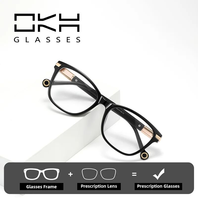 OKH TR очки в квадратной оправе, женские простые и универсальные очки в европейском и американском стиле для чтения по рецепту
OKH TR очки в квадратной оправе, женские простые и универсальные очки в европейском и американском стиле для чтения по рецепту