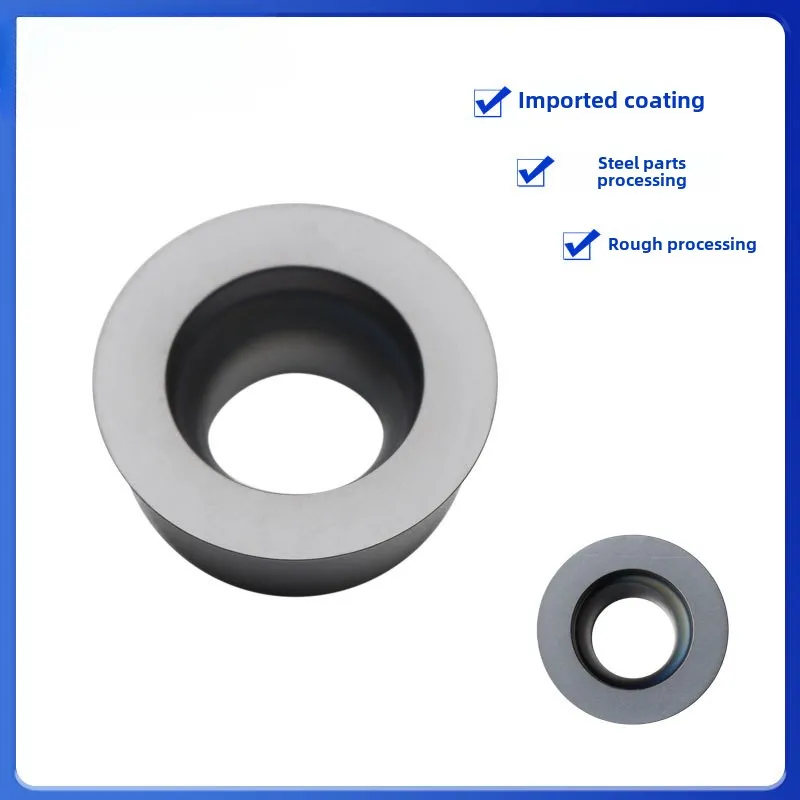 Milling Inserts RDMW10T3MO Carbide Round numerical control Tool grain processing Sharp wear-resistant steel parts cnc mill tools
Milling Inserts RDMW10T3MO Carbide Round numerical control Tool grain processing Sharp wear-resistant steel parts cnc mill tools