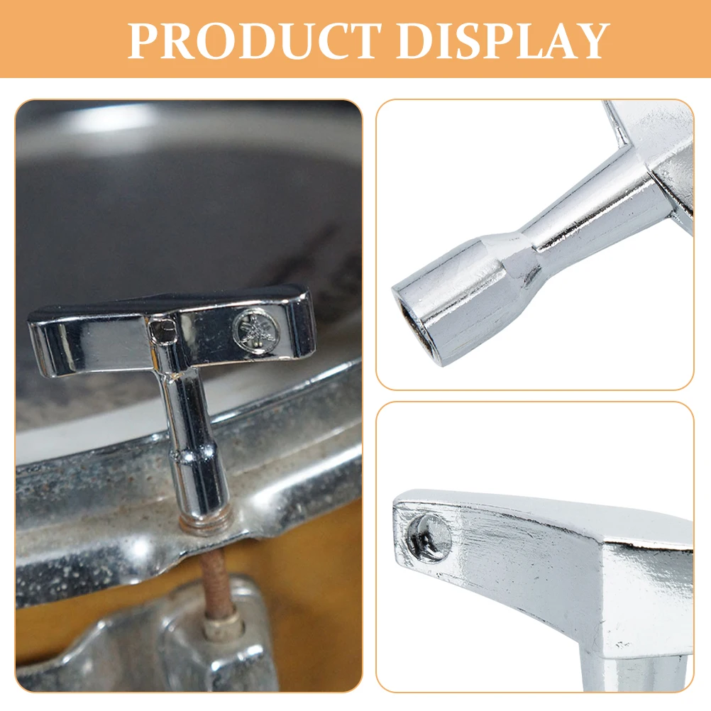 Four Corner Key Tuner Compact Portable Metal Material Efficient Wrench Snare Drum Accessories Drum Tuning Tools Instrument Parts
Four Corner Key Tuner Compact Portable Metal Material Efficient Wrench Snare Drum Accessories Drum Tuning Tools Instrument Parts