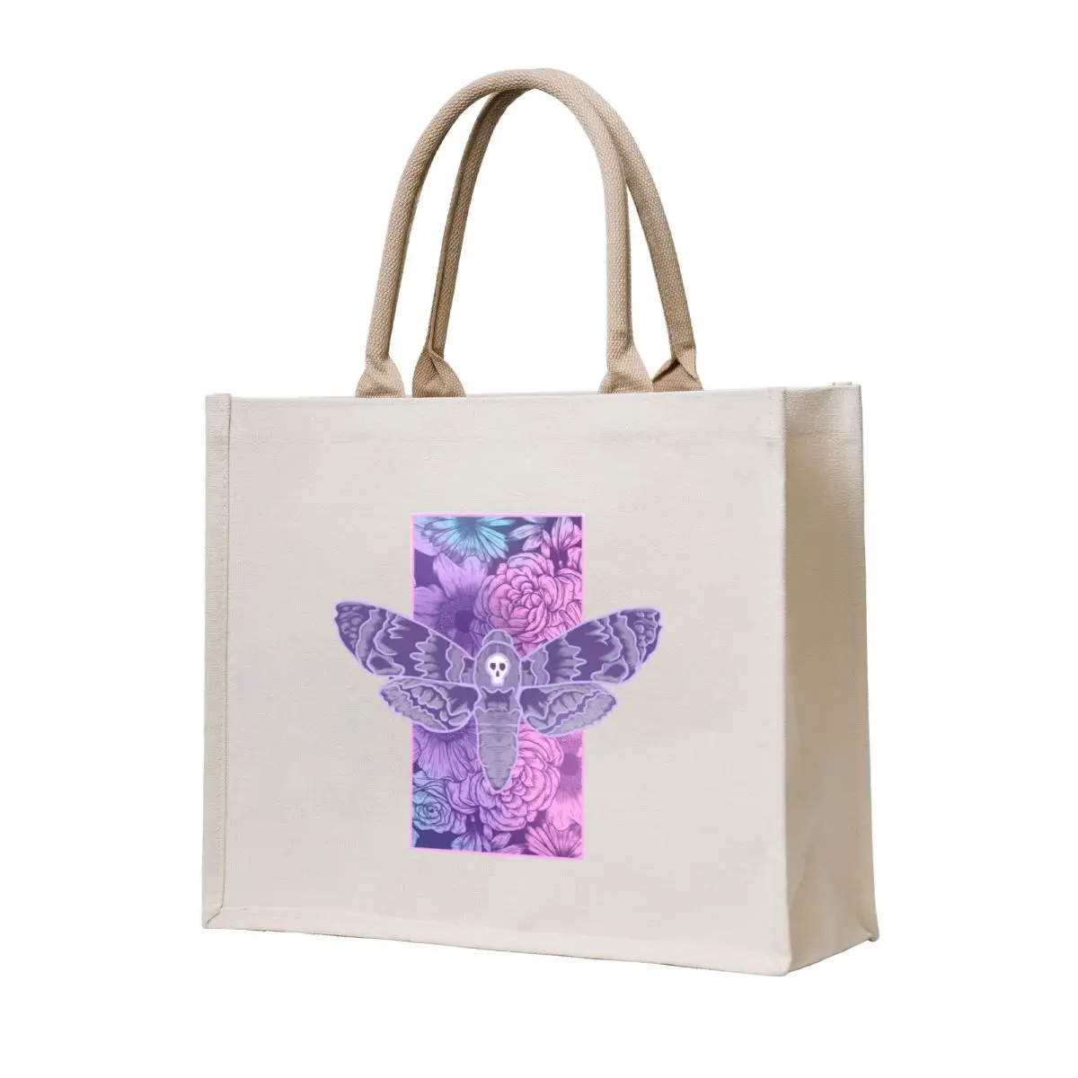 Pastel Pink and Purple Death Moth - Floral Fantasy Art Tote Bag Lady bag bag for beach custom tote
Pastel Pink and Purple Death Moth - Floral Fantasy Art Tote Bag Lady bag bag for beach custom tote