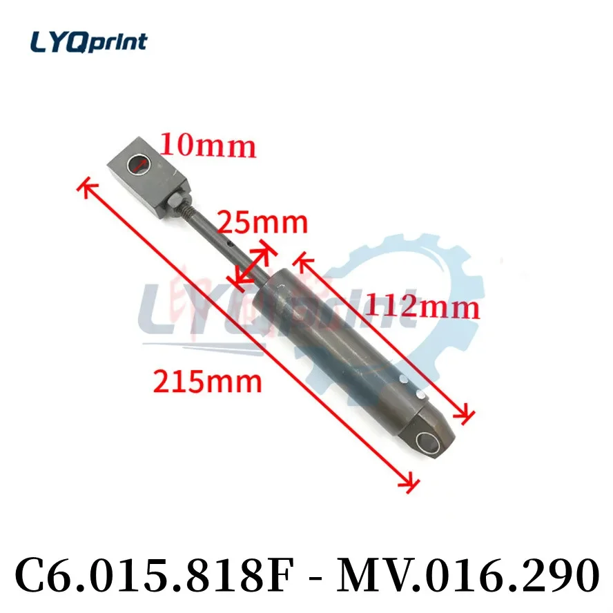 Лучшее качество MV.016.290 C6.015.818F Пневматический пружинный цилиндр CPL для Heidelberg SM102 CD102 220 мм Деталь машины 
Лучшее качество MV.016.290 C6.015.818F Пневматический пружинный цилиндр CPL для Heidelberg SM102 CD102 220 мм Деталь машины