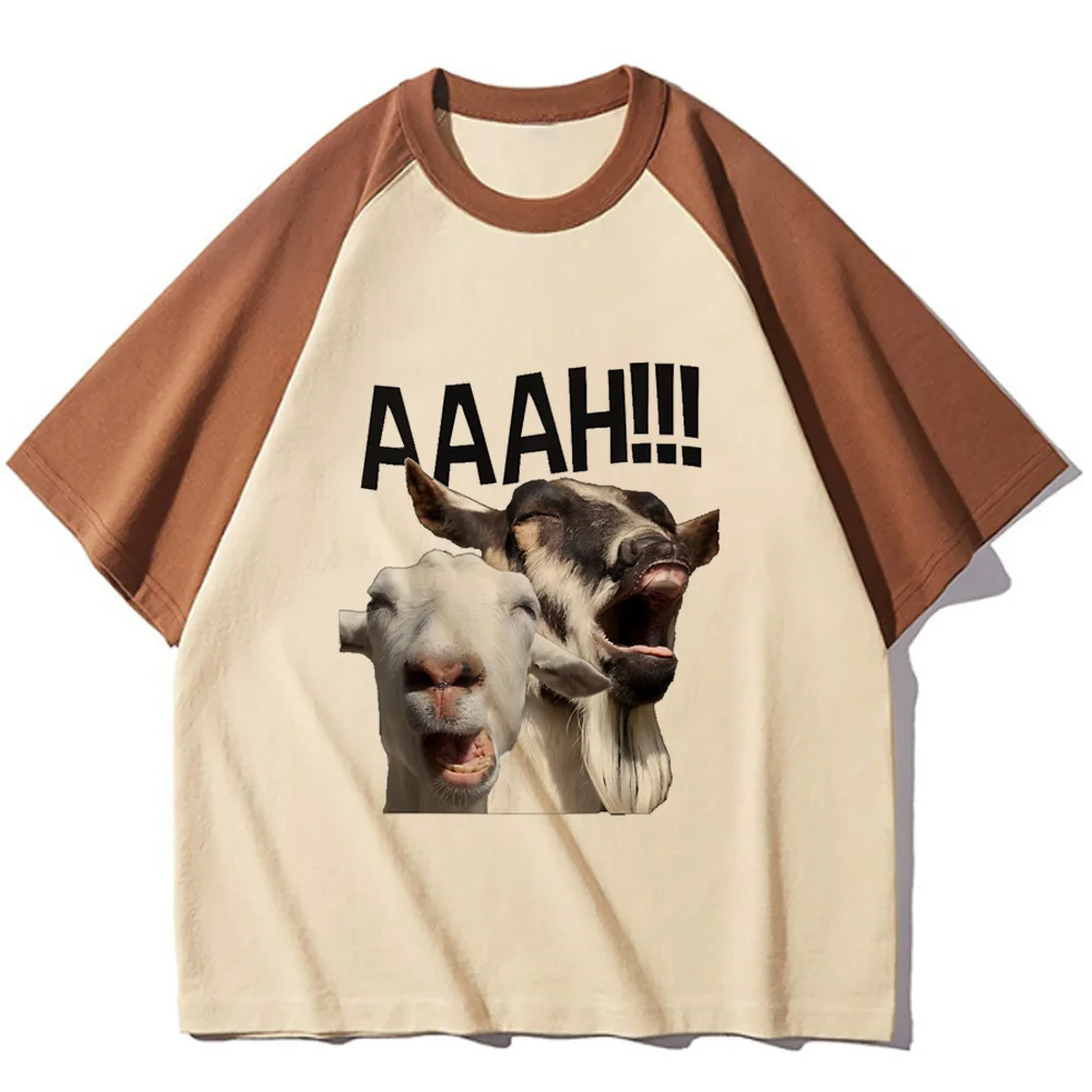 Screaming Goat t shirt girl streetwear Graphic Trendy aesthetic 2000s women tshirt Punk 2000s anime harajuku hip hop Pop Culture
Screaming Goat t shirt girl streetwear Graphic Trendy aesthetic 2000s women tshirt Punk 2000s anime harajuku hip hop Pop Culture