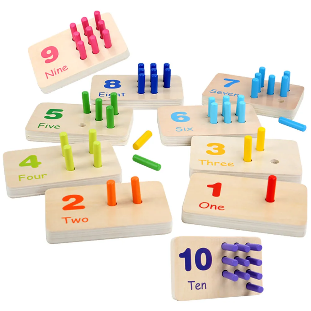 1Set Logical Thinking Montessori Wooden Sensory Educational Color Recognition Concentration Development Funny Children's
1Set Logical Thinking Montessori Wooden Sensory Educational Color Recognition Concentration Development Funny Children's
