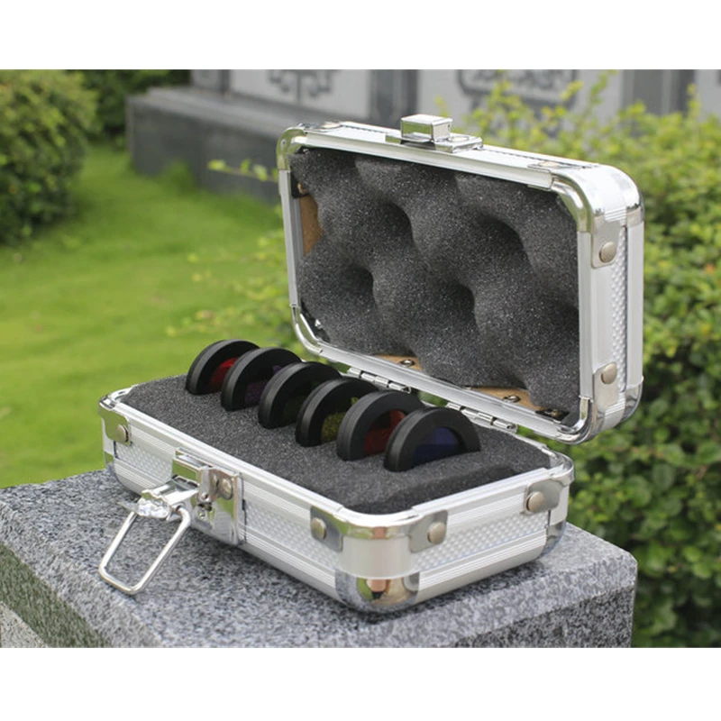 Agnicy Black Dog Series M28.6 Planetary Filter Moon Nebula Filter with Aluminum Box 6 Color Set Optical Acrylic Lens
Agnicy Black Dog Series M28.6 Planetary Filter Moon Nebula Filter with Aluminum Box 6 Color Set Optical Acrylic Lens