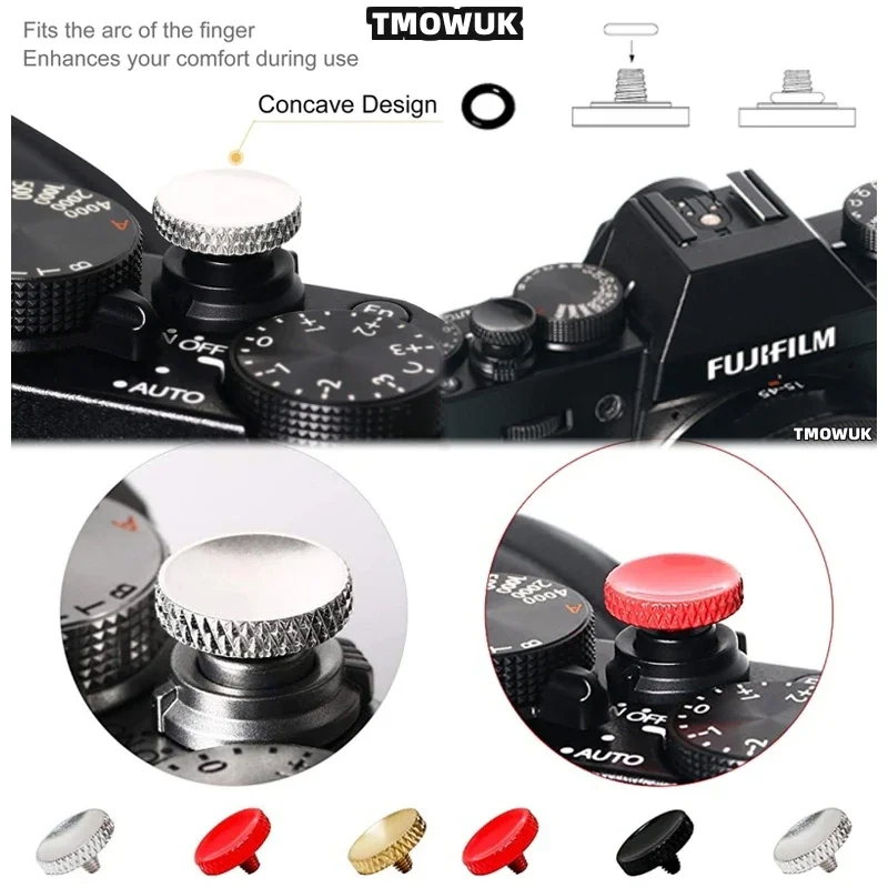 For Sony RX10 II III IV A7M2 M2 M3 M4 M5 A6000 Durable Concave Aluminum Shutter Release Button Parts For
For Sony RX10 II III IV A7M2 M2 M3 M4 M5 A6000 Durable Concave Aluminum Shutter Release Button Parts For