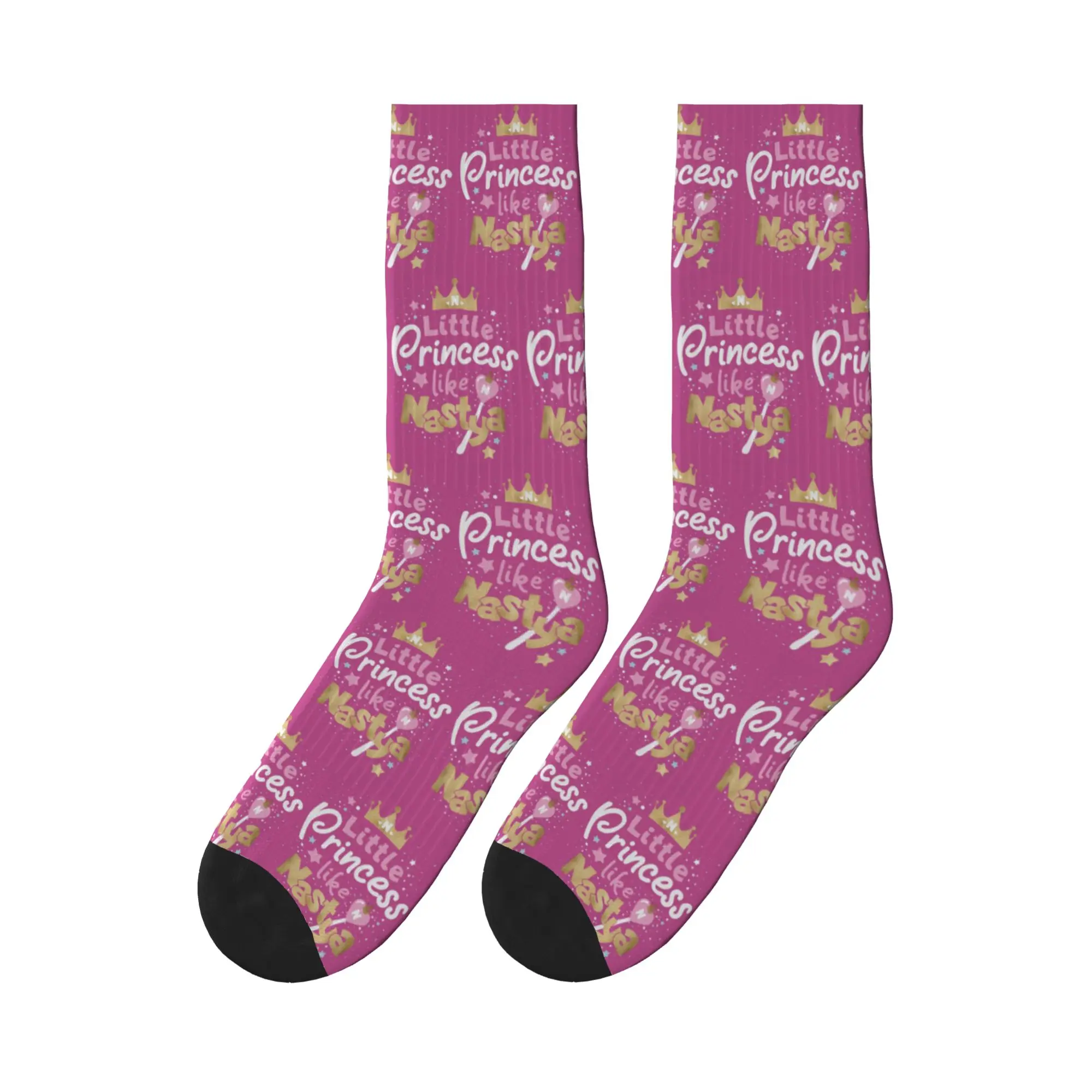 Princess Posters Like Nastya Sports Socks High Quality Stockings All Season Long Socks for Man's Woman's Gifts
Princess Posters Like Nastya Sports Socks High Quality Stockings All Season Long Socks for Man's Woman's Gifts