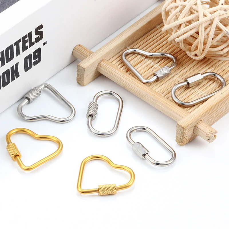 Stainless Steel Charm Fashion Heart Oval Keyring Accessories For DIY Jewelry Making Necklace Bracelet keychain Crafts Materials
Stainless Steel Charm Fashion Heart Oval Keyring Accessories For DIY Jewelry Making Necklace Bracelet keychain Crafts Materials