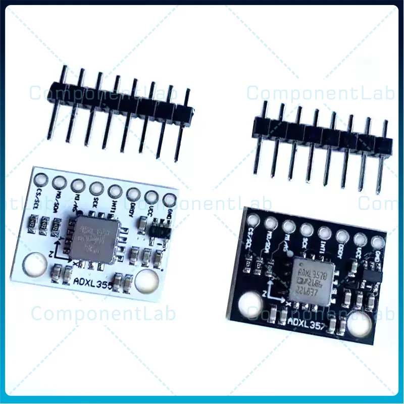 ADXL355 Three-Axis Accelerometer Sensor Module - Digital Output - Industrial Grade - Low Power Consumption
ADXL355 Three-Axis Accelerometer Sensor Module - Digital Output - Industrial Grade - Low Power Consumption