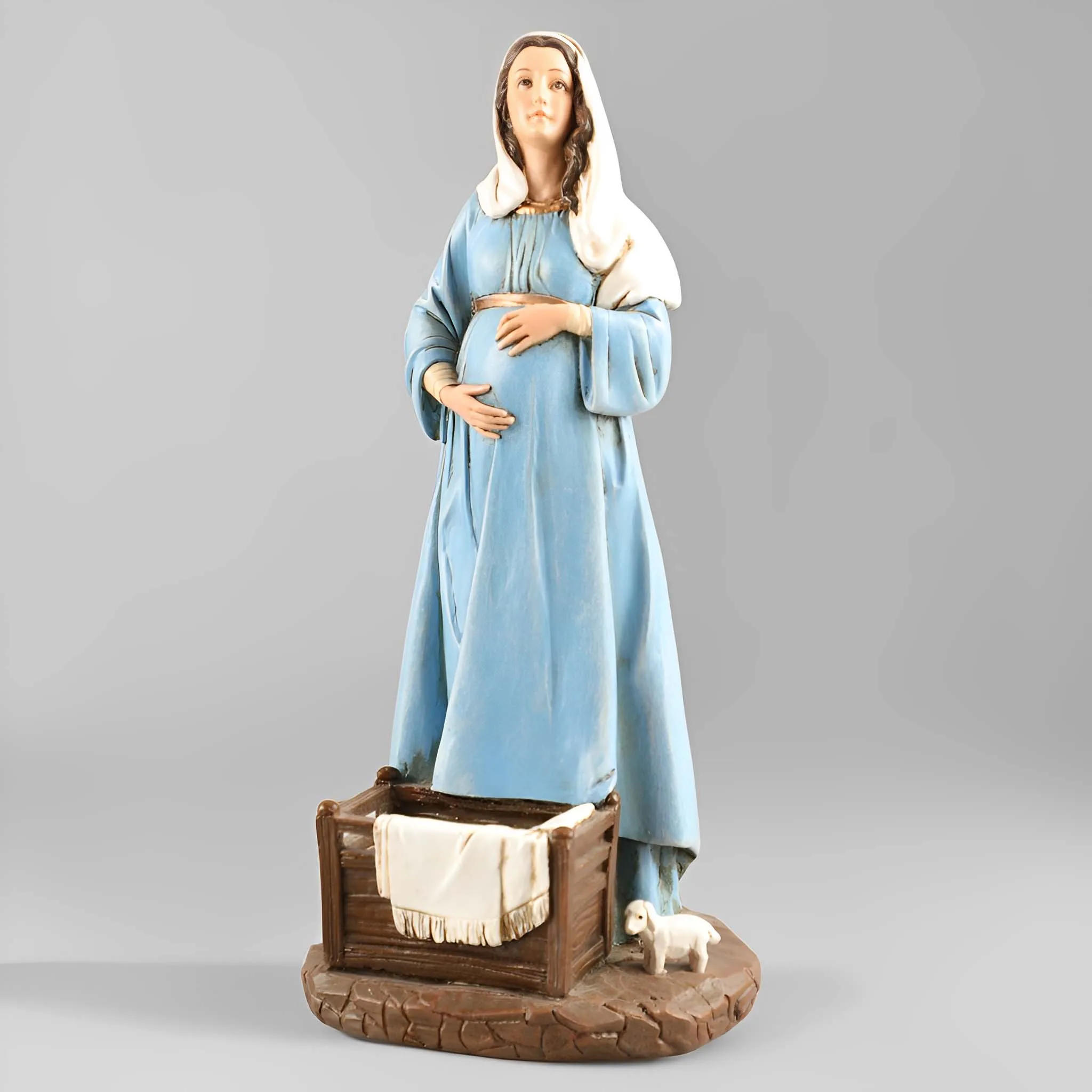 21cmH Catholic Pregnant Virgin Resin Statue Religious Home & Church Display Decor Ideal Gift
21cmH Catholic Pregnant Virgin Resin Statue Religious Home & Church Display Decor Ideal Gift