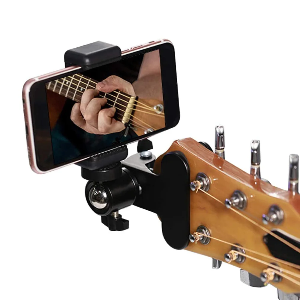 Guitar Phone Holder 360 ° Rotating Guitar Mobile Phone Stand Live Teaching Mobile Phone Stand Guitar Accessories 2025 New
Guitar Phone Holder 360 ° Rotating Guitar Mobile Phone Stand Live Teaching Mobile Phone Stand Guitar Accessories 2025 New