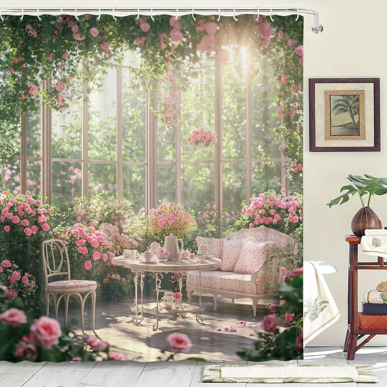 Enchanted Garden Shower Curtain - Multi-Style Bath Decor, Perfect for Those Who Love Nature-Inspired and Practical Designs
Enchanted Garden Shower Curtain - Multi-Style Bath Decor, Perfect for Those Who Love Nature-Inspired and Practical Designs