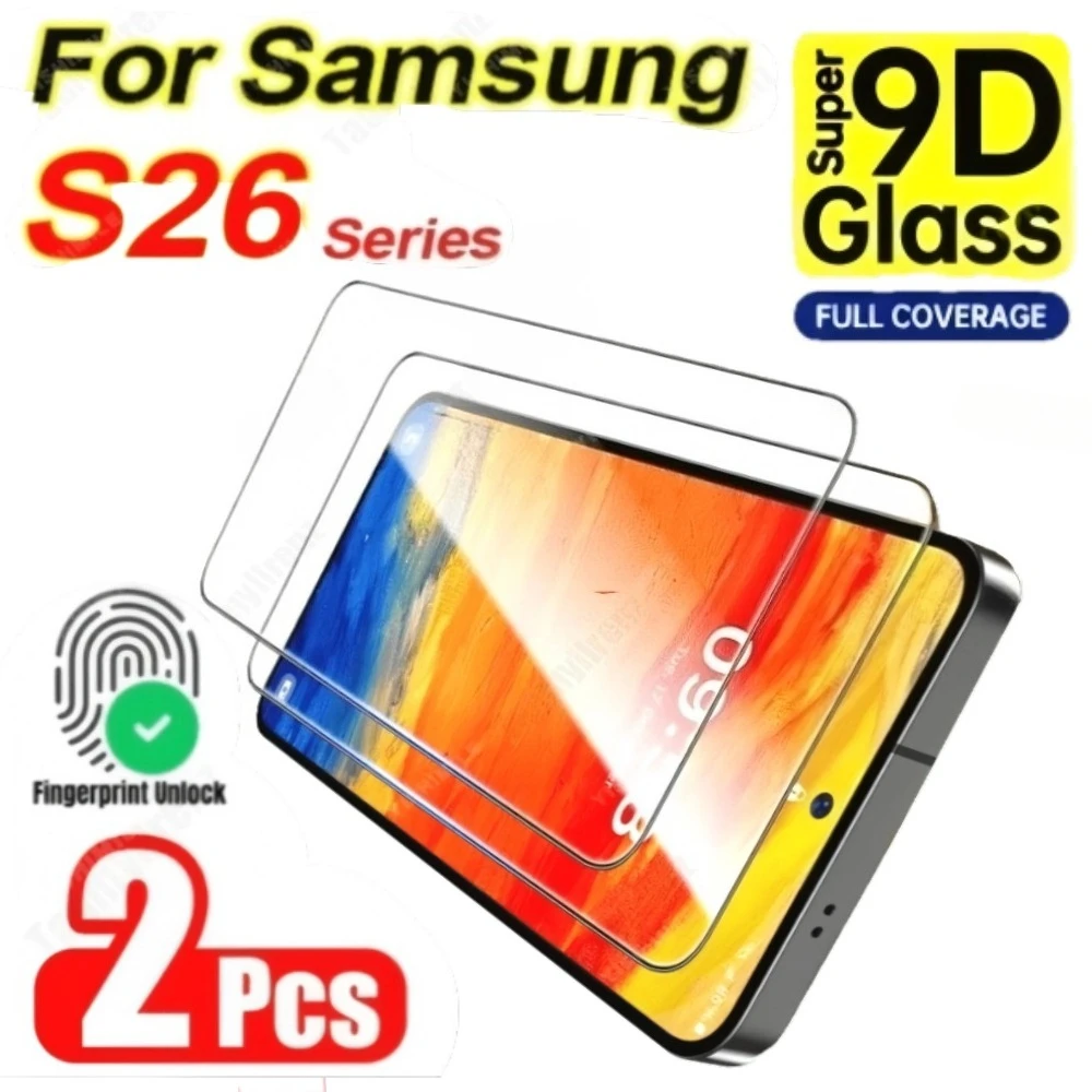2Pcs Ultra HD Screen Protector for Samsung Galaxy S26 S25 S24 Ultra S23 S22 S21 Plus S25 S24 S23 FE Anti-Scratch Tempered Glass
2Pcs Ultra HD Screen Protector for Samsung Galaxy S26 S25 S24 Ultra S23 S22 S21 Plus S25 S24 S23 FE Anti-Scratch Tempered Glass