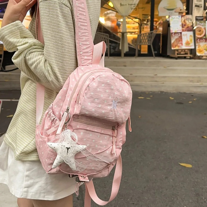 Large Capacity Kids Backpacks for Boy Polka Dot Cute Backpack Cartoon Backpack Women Travel Backpack School Bags Designer Bags
Large Capacity Kids Backpacks for Boy Polka Dot Cute Backpack Cartoon Backpack Women Travel Backpack School Bags Designer Bags