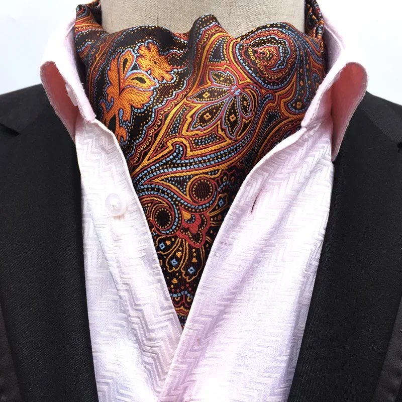 Tie in stock directly available for men's polyester temperament scarf retro men's tie scarf
Tie in stock directly available for men's polyester temperament scarf retro men's tie scarf