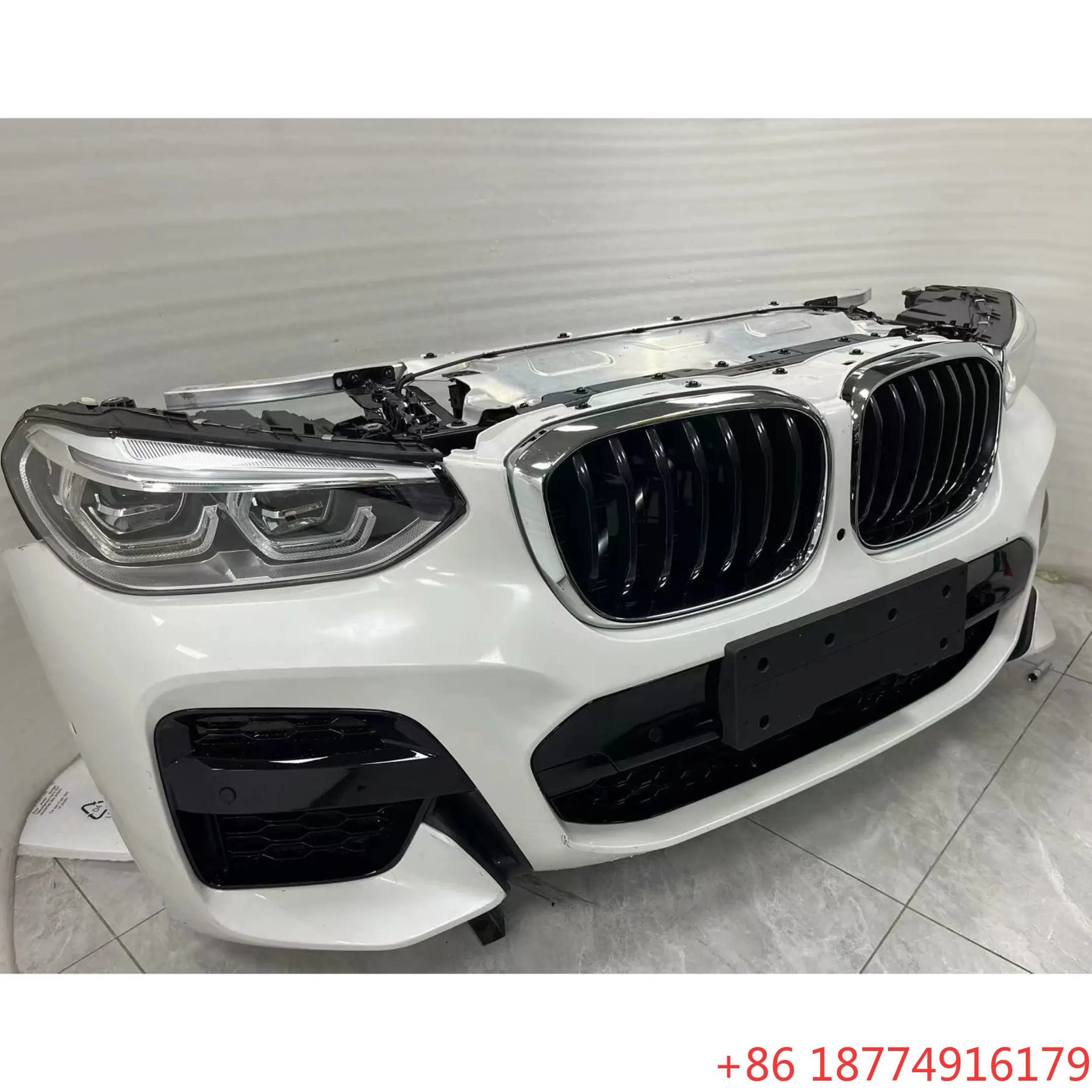 Suitable for X3 G08 G01 2021-2023 Front Bumper Assembly LED Headlights Grille Radiator Fans Parking Sensors
Suitable for X3 G08 G01 2021-2023 Front Bumper Assembly LED Headlights Grille Radiator Fans Parking Sensors