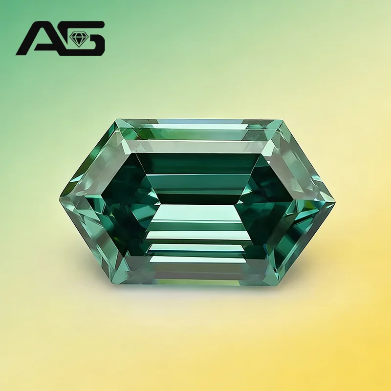 Never Fade Emerald Green Rectangle Hexagon Cut Moissanite Stone Positive Pass Diamond Tester With GRA for Woman Jewelry
Never Fade Emerald Green Rectangle Hexagon Cut Moissanite Stone Positive Pass Diamond Tester With GRA for Woman Jewelry