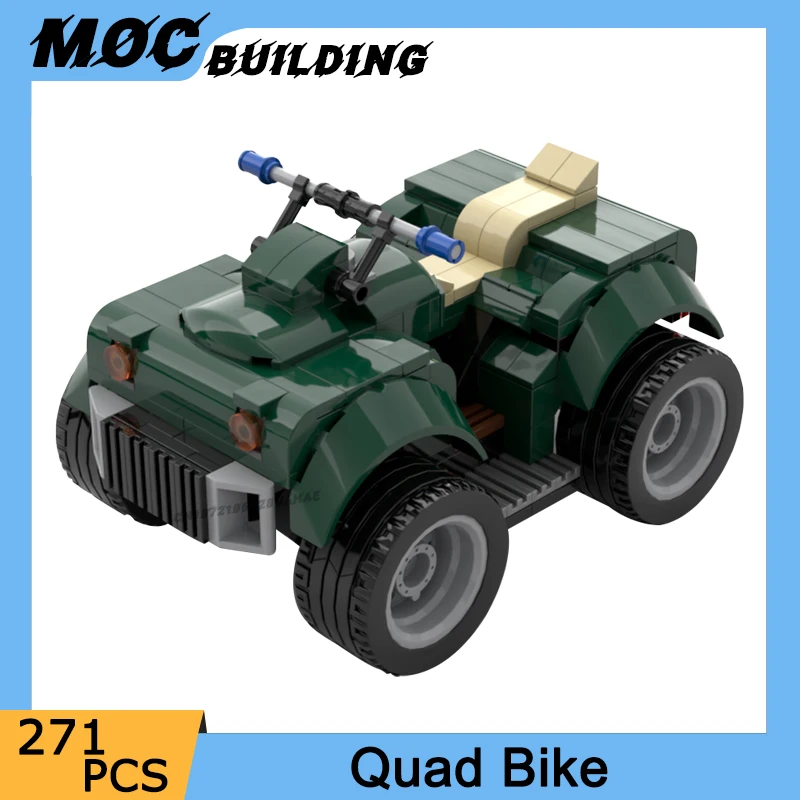 Конструктор MOC, модель четырехколесного велосипеда, мини-внедорожник, 4 колесные кирпичи, сборный автомобиль «сделай сам», коллекционная игрушечная машинка с дисплеем, рождественские подарки
Конструктор MOC, модель четырехколесного велосипеда, мини-внедорожник, 4 колесные кирпичи, сборный автомобиль «сделай сам», коллекционная игрушечная машинка с дисплеем, рождественские подарки