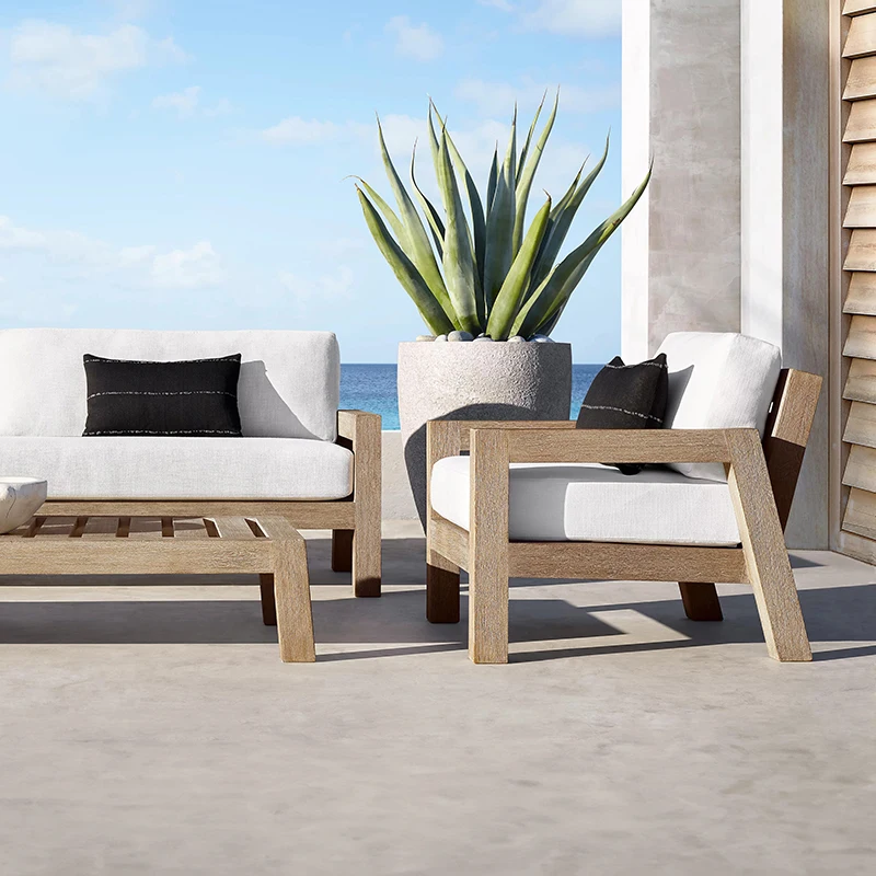 Outdoor Leisure Sun Chair Solid Teak Wood Outdoor Daybed for Beach Dining or Balcony Waterproof Cushion for Exterior Use
Outdoor Leisure Sun Chair Solid Teak Wood Outdoor Daybed for Beach Dining or Balcony Waterproof Cushion for Exterior Use