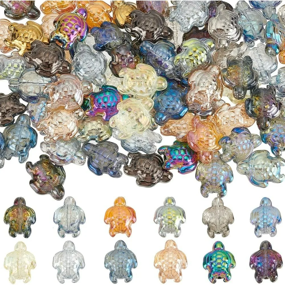 1 Box 120Pcs 12 Colors Sea Turtle Bead Charms Bulk Tortoise Beads Beach Creature Summer Ocean Animal Glass Spacer Beads
1 Box 120Pcs 12 Colors Sea Turtle Bead Charms Bulk Tortoise Beads Beach Creature Summer Ocean Animal Glass Spacer Beads