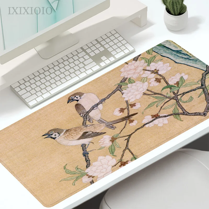 Chinese Style Flower And Bird Painting Mouse Pad Gamer XL New Large HD Mousepad XXL Desk Mats Office Non-Slip Carpet Table Mat
Chinese Style Flower And Bird Painting Mouse Pad Gamer XL New Large HD Mousepad XXL Desk Mats Office Non-Slip Carpet Table Mat