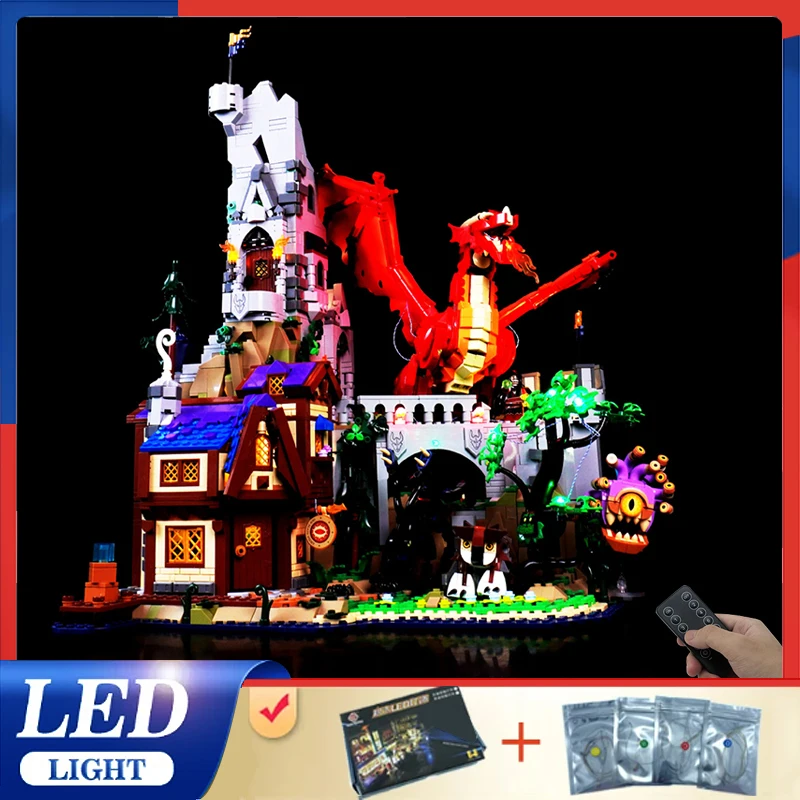 Комплект светодиодных фонарей «сделай сам» для LEGO 21348. «Сказка красного дракона» (только светодиодный светильник, без модели блоков)
Комплект светодиодных фонарей «сделай сам» для LEGO 21348. «Сказка красного дракона» (только светодиодный светильник, без модели блоков)