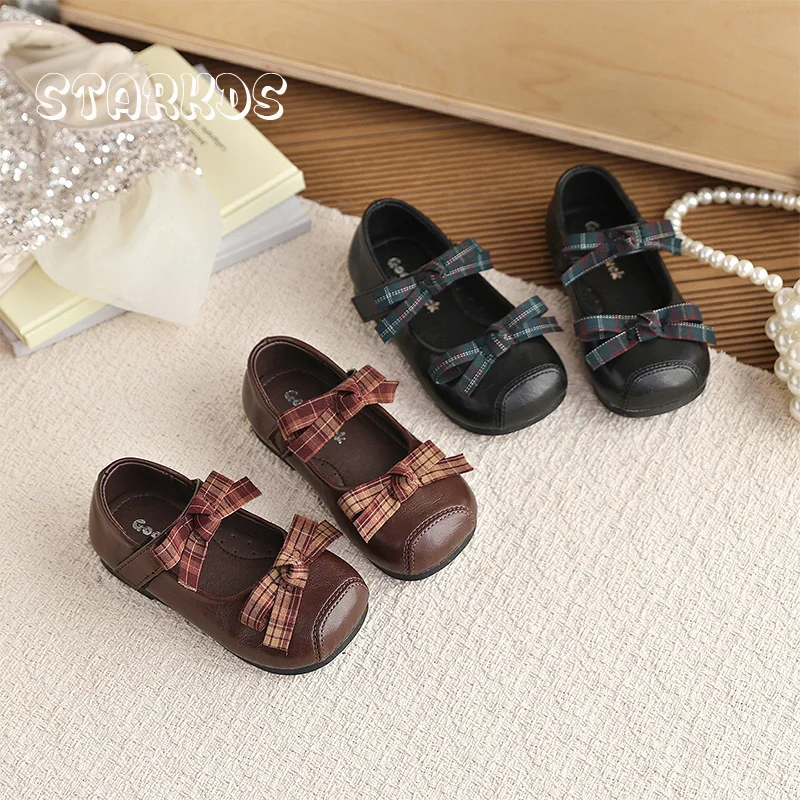 Classic Red Green Tartan Bowknot Leather Ballet Flat Kid Girl British Style Plaid Ballerina Shoe Baby Child School Uniform Shoe
Classic Red Green Tartan Bowknot Leather Ballet Flat Kid Girl British Style Plaid Ballerina Shoe Baby Child School Uniform Shoe