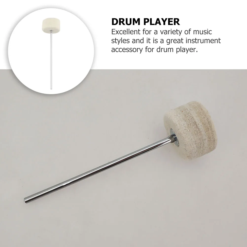 Drum Hammer Head Beater Kick Accessories Drums Pedal Double Drumsticks Percussion Mallets Component
Drum Hammer Head Beater Kick Accessories Drums Pedal Double Drumsticks Percussion Mallets Component