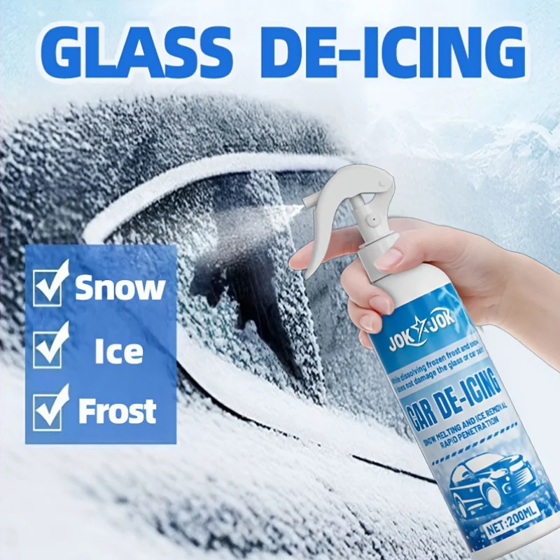 Multifunctional Ice Melt Agent for Car Glass,Rearview Mirrors,Door Handle,Quick Thawing Anti-Freeze,Clear Vision,Winter Driving
Multifunctional Ice Melt Agent for Car Glass,Rearview Mirrors,Door Handle,Quick Thawing Anti-Freeze,Clear Vision,Winter Driving