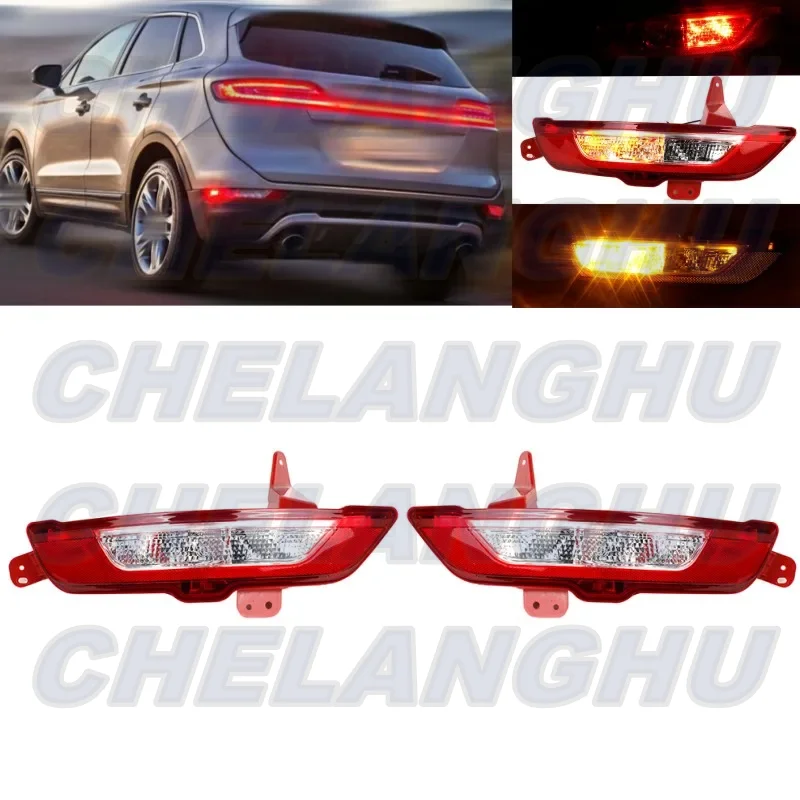 Для Lincoln MKC 2015 2016 2017 2018 2019 пара левый и правый задний бампер отражатель свет лампа задняя лампа
Для Lincoln MKC 2015 2016 2017 2018 2019 пара левый и правый задний бампер отражатель свет лампа задняя лампа