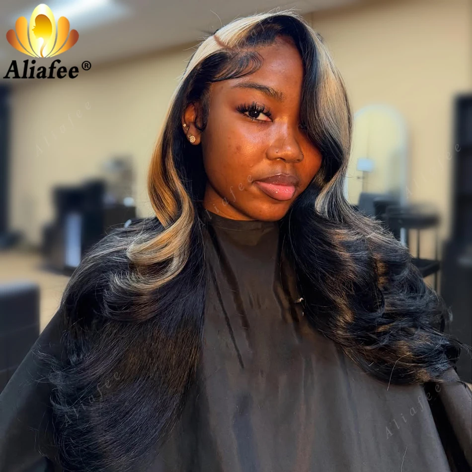 Easy Install Drawstring Adjustable Wig 13x4 Transparent Lace Frontal Natural Black Highlight Ash Blonde Human Hair Body Wave Wig
Easy Install Drawstring Adjustable Wig 13x4 Transparent Lace Frontal Natural Black Highlight Ash Blonde Human Hair Body Wave Wig