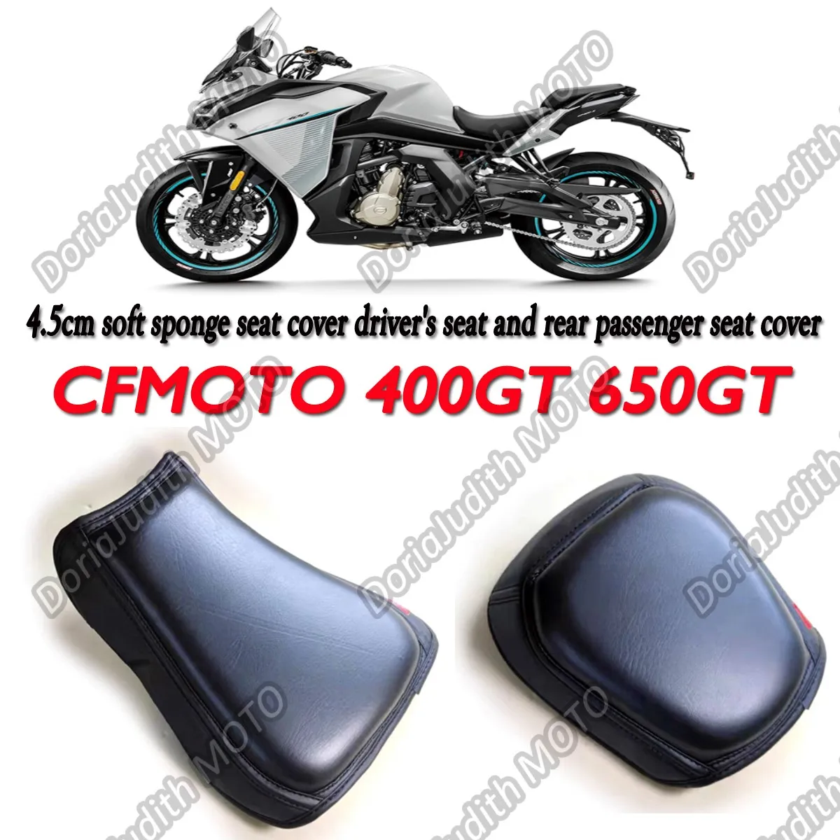 Fit for CFMOTO GT400 GT650 650GT 400 rear seat driver leather seat cover soft and comfortable sponge cushion cover (not a seat)
Fit for CFMOTO GT400 GT650 650GT 400 rear seat driver leather seat cover soft and comfortable sponge cushion cover (not a seat)