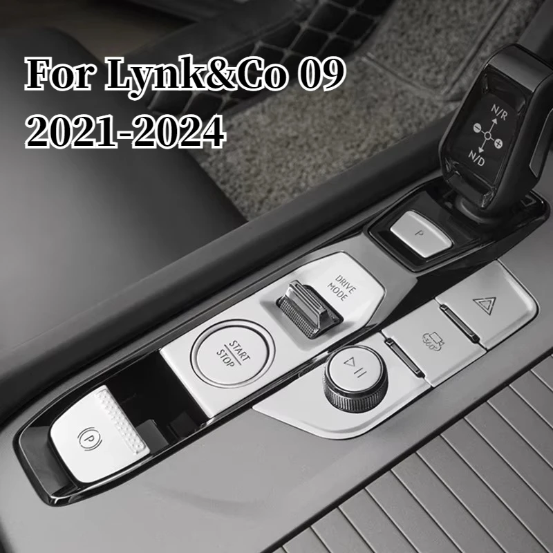 For Lynk&Co 09 2021-2024 Car Central Control Gear Button Sticker Brake Button Trim Cover Interior Decorative Accessories
For Lynk&Co 09 2021-2024 Car Central Control Gear Button Sticker Brake Button Trim Cover Interior Decorative Accessories