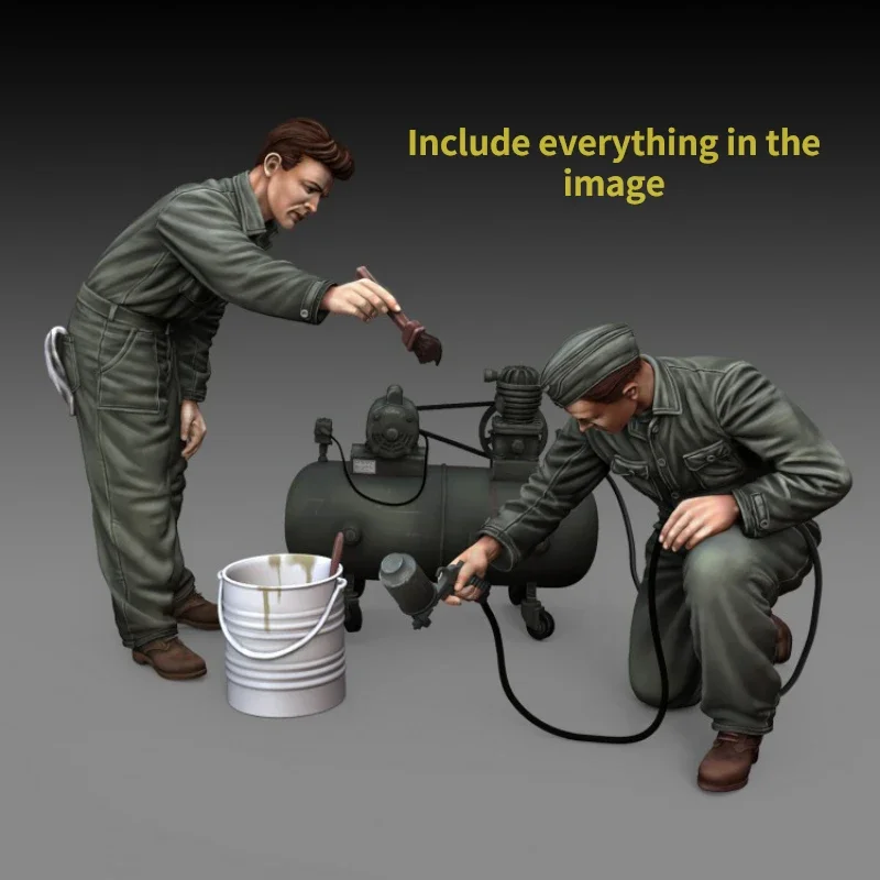 1/35 Die Casting Resin Figure Model Kit Scene Solders Painting DIY Toy Scene Match Unassembled Unpainted Garage kit
1/35 Die Casting Resin Figure Model Kit Scene Solders Painting DIY Toy Scene Match Unassembled Unpainted Garage kit