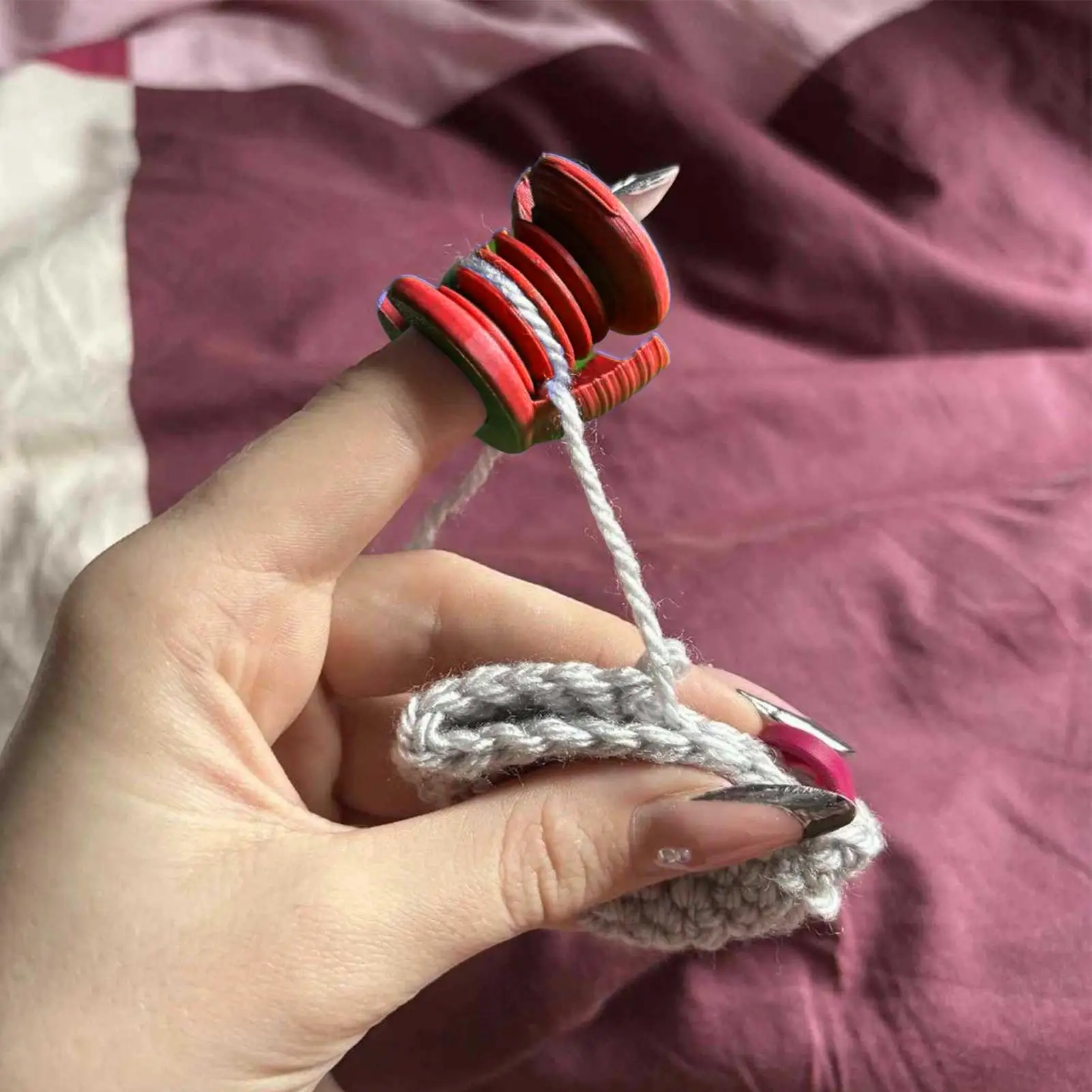 Направляющее кольцо из пряжи для вязания крючком, отдельный инструмент для наперстка, натяжные кольца для женщин, мужчин, хоббистов, художников, домашний ремесленный зал
Направляющее кольцо из пряжи для вязания крючком, отдельный инструмент для наперстка, натяжные кольца для женщин, мужчин, хоббистов, художников, домашний ремесленный зал