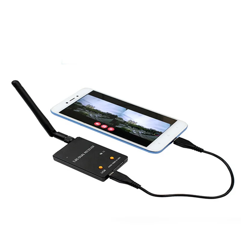 ABAC-FPV Receiver 5.8G 150CH Full Channel RC USV OTG With Audio For Android Smartphone
ABAC-FPV Receiver 5.8G 150CH Full Channel RC USV OTG With Audio For Android Smartphone