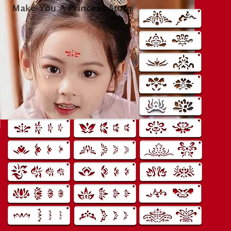 Hollow Flowers Temporary Tattoo Stencil For Drawing Molds Face Makeup Template Women Kids DIY Supplies
Hollow Flowers Temporary Tattoo Stencil For Drawing Molds Face Makeup Template Women Kids DIY Supplies