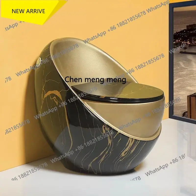 AB01 Household bathroom Egg-shaped toilet Large diameter siphon deodorant and antifreeze toilet
AB01 Household bathroom Egg-shaped toilet Large diameter siphon deodorant and antifreeze toilet