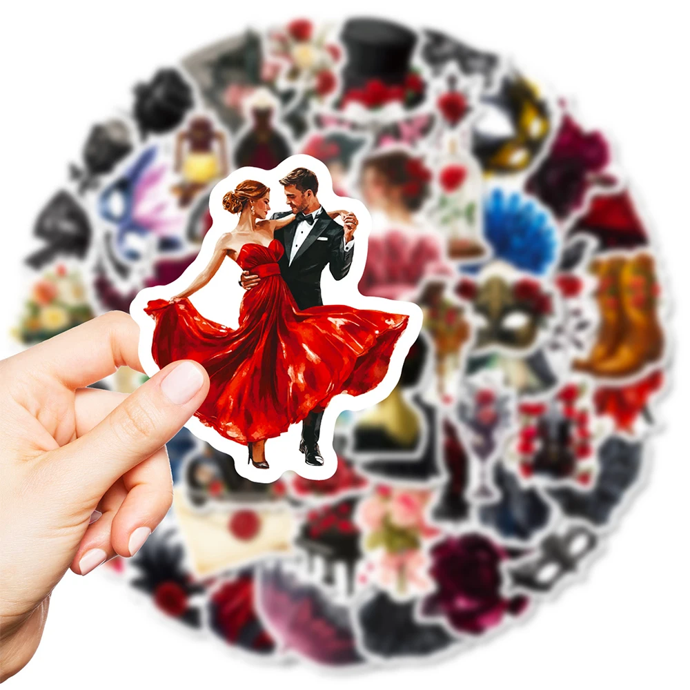 10/30/56pcs Masquerade Ball Red Rose Aesthetic Stickers Gothic Graffiti Decals DIY Scrapbook Luggage Phone Cartoon Sticker Pack
10/30/56pcs Masquerade Ball Red Rose Aesthetic Stickers Gothic Graffiti Decals DIY Scrapbook Luggage Phone Cartoon Sticker Pack