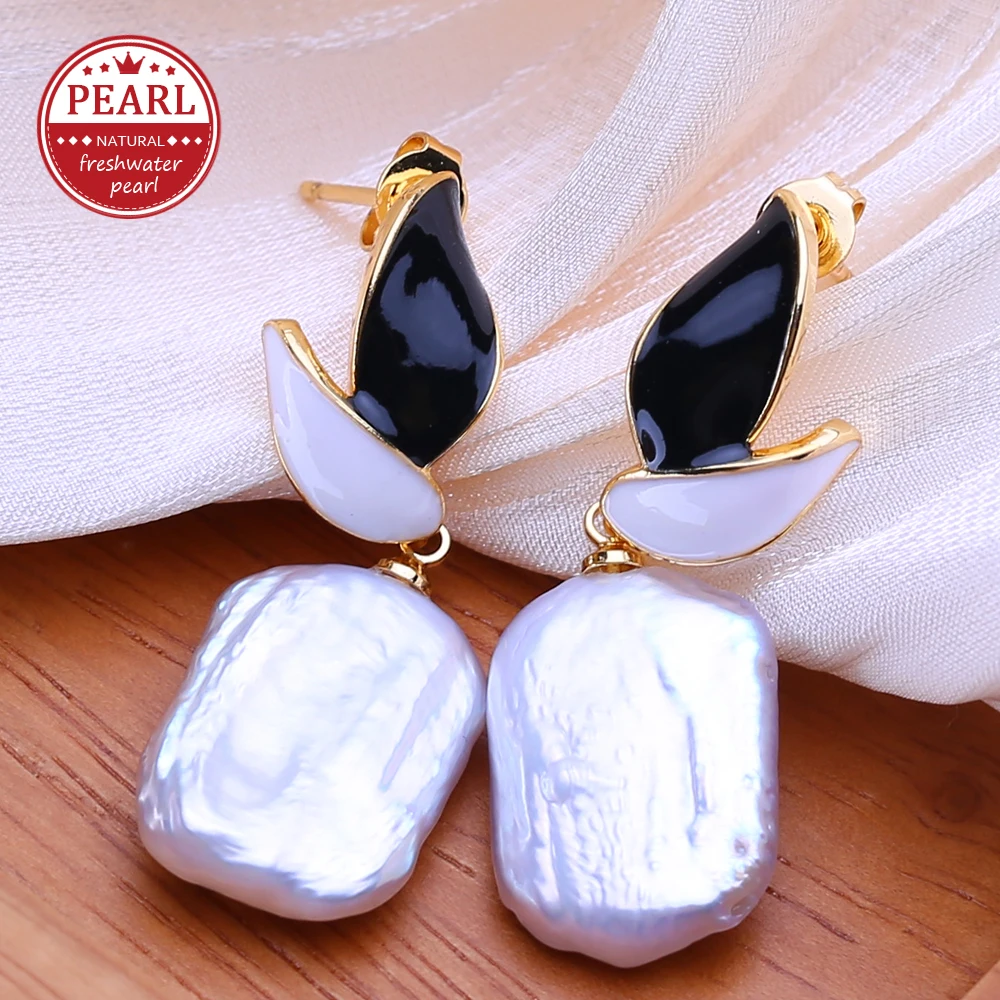 Женские серьги FENASY с натуральным пресноводным жемчугом в стиле барокко, модные свадебные украшения с покрытием из 18-каратного золота, подарки на день рождения
Женские серьги FENASY с натуральным пресноводным жемчугом в стиле барокко, модные свадебные украшения с покрытием из 18-каратного золота, подарки на день рождения