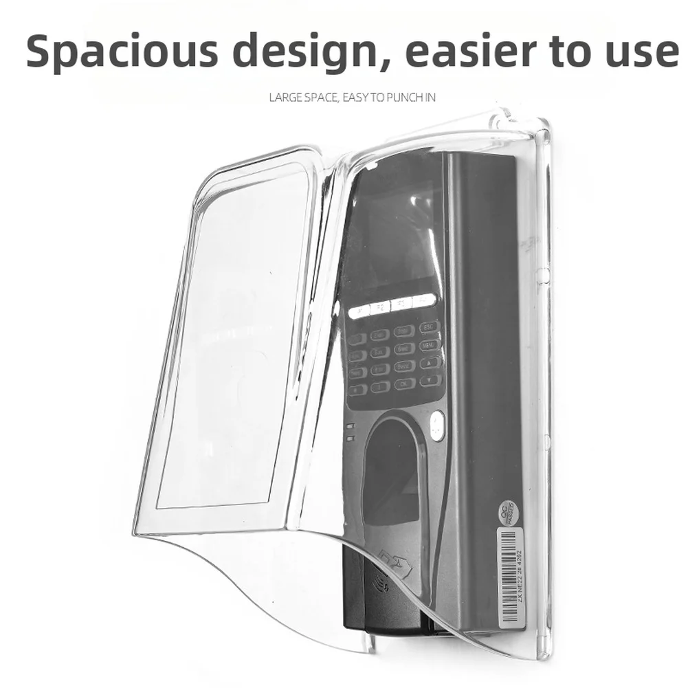 IP55 Rated Rain Cover for Outdoor For access Control Devices Transparent Polycarbonate Weather Resistant Housing
IP55 Rated Rain Cover for Outdoor For access Control Devices Transparent Polycarbonate Weather Resistant Housing