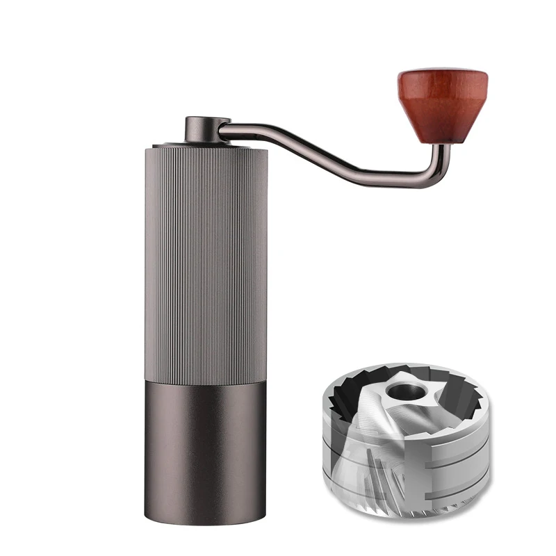 High Quality Aluminum Manual Coffee Grinder Stainless Steel Burr Coffee Grinder Coffee Milling Tools Coffee accessories
High Quality Aluminum Manual Coffee Grinder Stainless Steel Burr Coffee Grinder Coffee Milling Tools Coffee accessories
