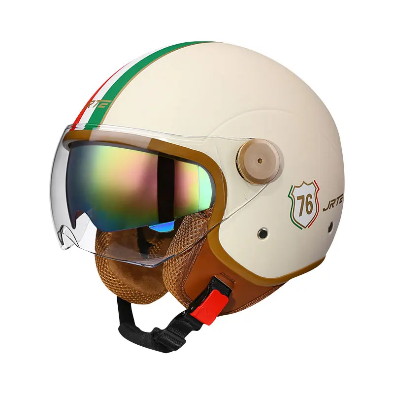 Matt Yellow Retro 3/4 Open Face Motorcycle Helmet DOT ECE Lightweight Adult Men Women Vintage Jet Helmet Scooter Curiser Chopper
Matt Yellow Retro 3/4 Open Face Motorcycle Helmet DOT ECE Lightweight Adult Men Women Vintage Jet Helmet Scooter Curiser Chopper