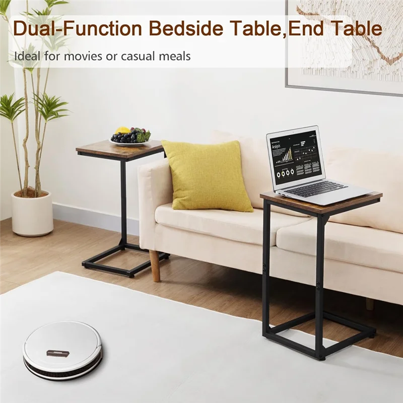 【Clearance Sale】C-Shaped Side Table, Sofa Side Table With Metal Frame, Bedside Table, End Table For Spaces For Living Room, Bedr
【Clearance Sale】C-Shaped Side Table, Sofa Side Table With Metal Frame, Bedside Table, End Table For Spaces For Living Room, Bedr