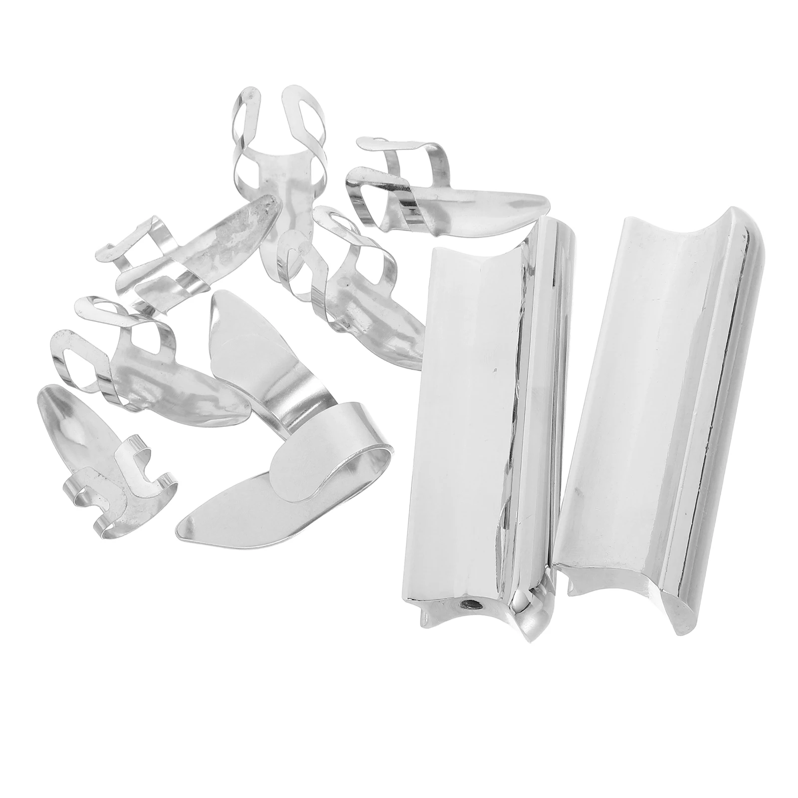 10pcs Guitar Slides Finger Picks Kit Steel Tone Bar Ergonomic Design For Acoustic Electric Guitar Accessories Enhancing Practice
10pcs Guitar Slides Finger Picks Kit Steel Tone Bar Ergonomic Design For Acoustic Electric Guitar Accessories Enhancing Practice