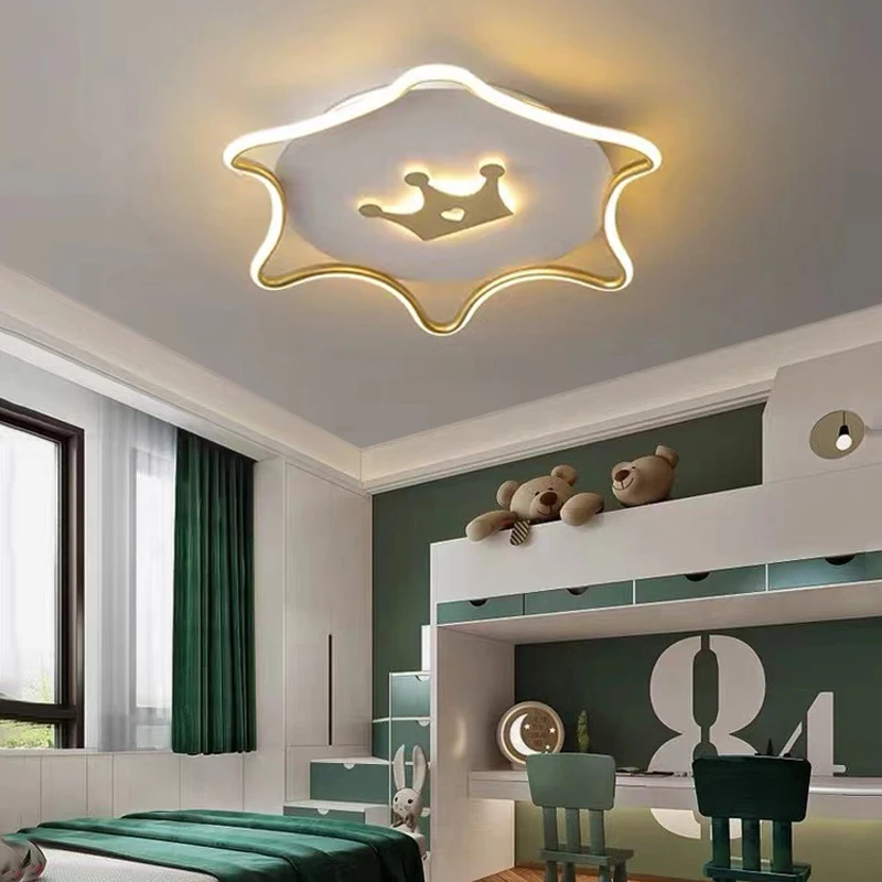 Luxury Queen Crown Chandelier For Bedroom Children's Room Nursery Gold Led Ceiling Lamp Boys Girls Room Decor Kids Ceiling Light
Luxury Queen Crown Chandelier For Bedroom Children's Room Nursery Gold Led Ceiling Lamp Boys Girls Room Decor Kids Ceiling Light