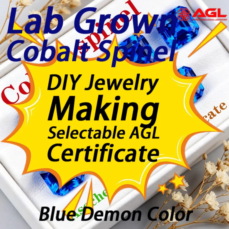 Laboratory Cultivation of Gemstones Cobalt Spinel Asscher Shape Certificate Wholesale
Laboratory Cultivation of Gemstones Cobalt Spinel Asscher Shape Certificate Wholesale